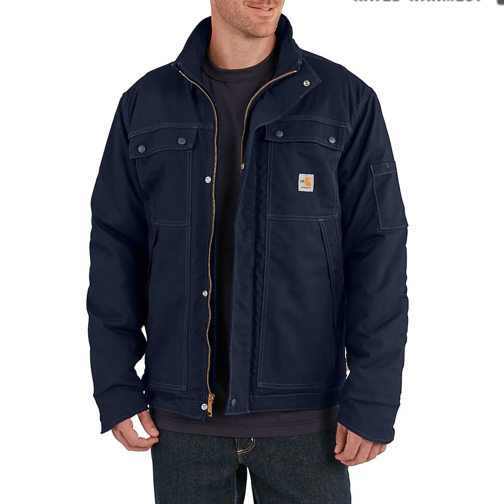 NEW CARHARTT FLAME-RESISTANT FULL SWING® QUICK DUCK® COAT - SIZE 4XL